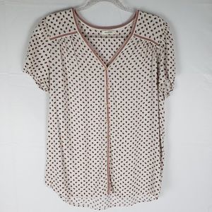 Max Studio cute ladybug top size large